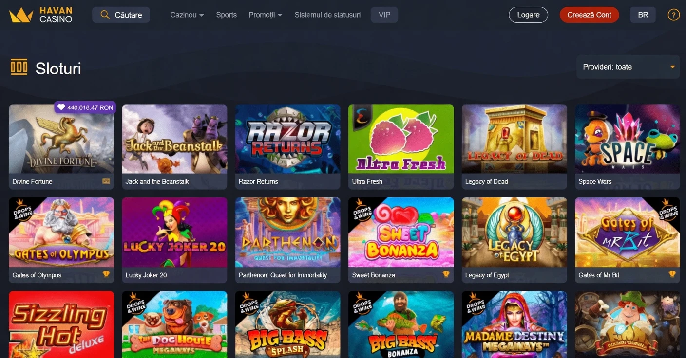 Slots Havan Casino Brasil